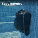 Robot limpiafondos automático con batería para Piscinas enterradas de 10m
