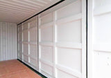 Contenedor Verde de 20 Pies con Lado Abierto
