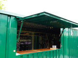 Contenedor Barra 2952 x 2290 x 2240 mm verde ral 6016