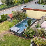 Piscina contenedor 6,2 mx 2,5 m Jet Swim