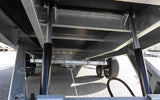 Remolque de plataforma LIDER con ruedas debajo – PTAC: 3500 kg – 2 ejes con freno – 506 x 215 cm