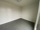 Contenedor de oficina 6x2,83 metros con 2 ventanas