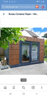 Contenedor de Escritorio - Helsinki 4x3m - Trabajo Flexible