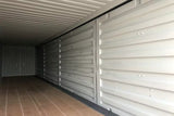 CONTENEDOR MARÍTIMO NUEVO DE ENVÍO LATERAL ABIERTO DE CUBO DE 40 PIES DE ALTO (IVA INCLUIDO)