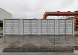 Contenedor 40 pies HC 12m blanco con abertura lateral (IVA INCLUIDO)
