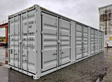 Contenedor 40 pies HC 12m blanco con abertura lateral (IVA INCLUIDO)
