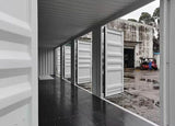 Contenedor 40 pies HC 12m blanco con abertura lateral (IVA INCLUIDO)