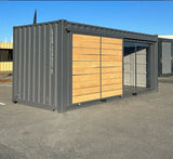 Contenedor maritimo de 20 pies para tiendra o quiosco zen-box
